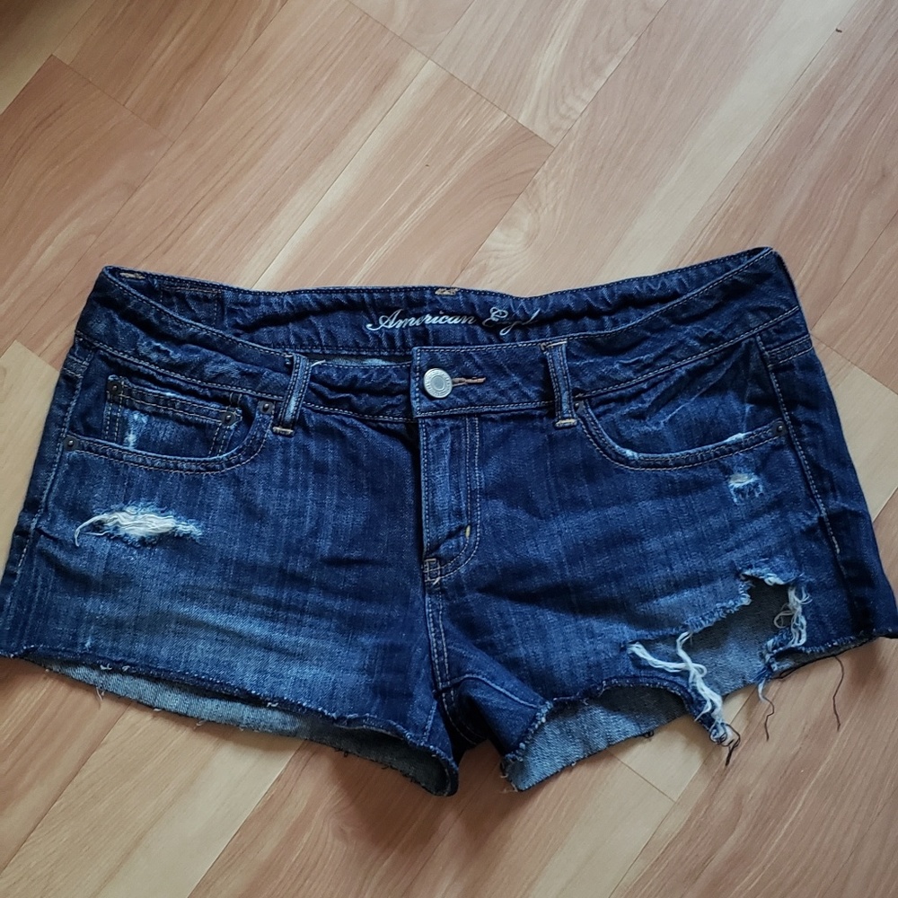 💕SOLD💕 American Eagle Distressed Jean Short -12